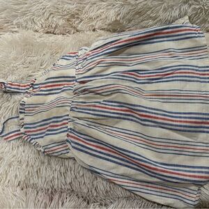 Striped Sleeveless Dress